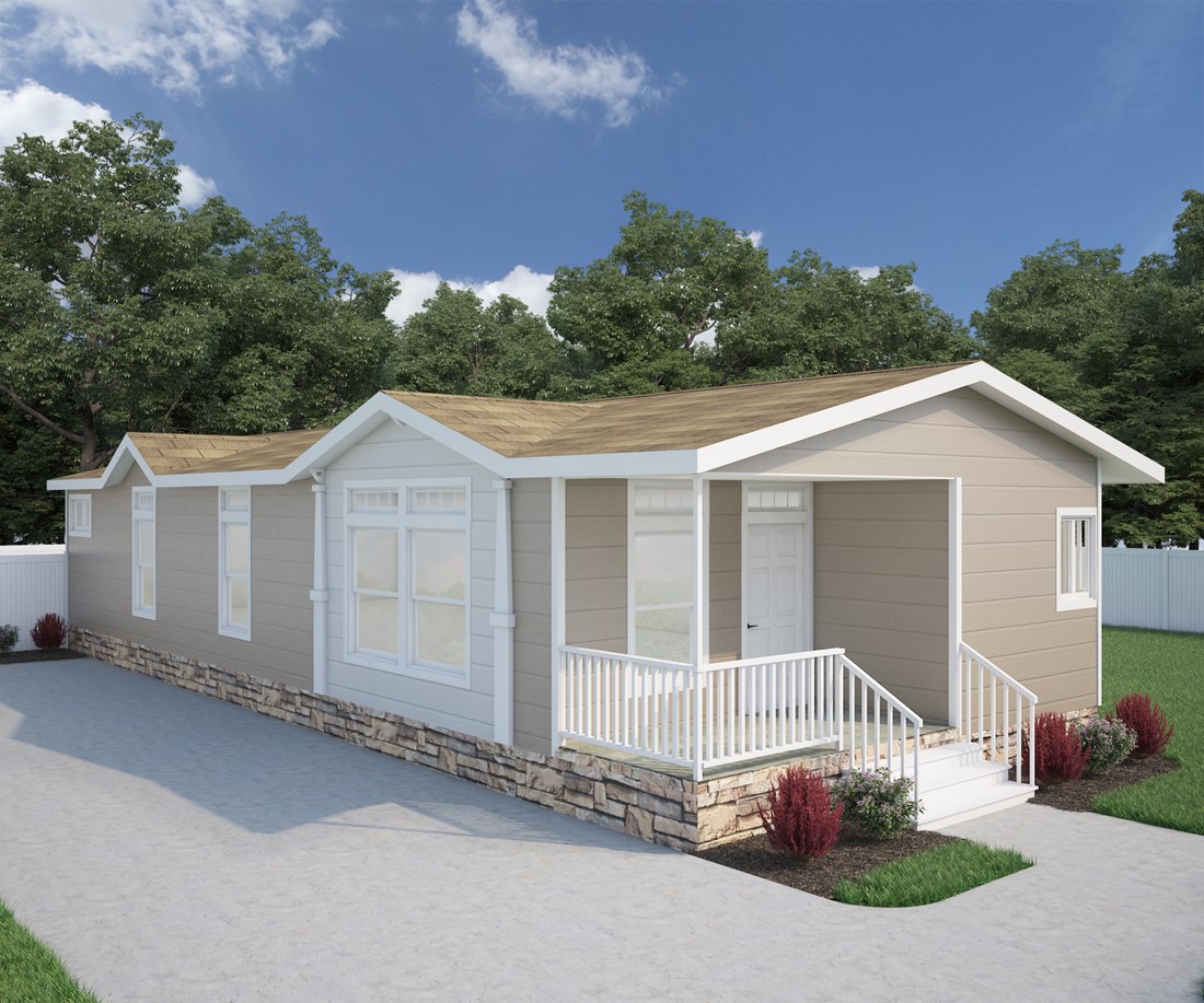 Clayton | Golden West Manufactured Home | GLE561A