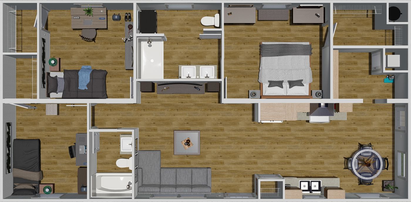 clayton golden west tempo Here Comes the Sun 3-D Floorplan