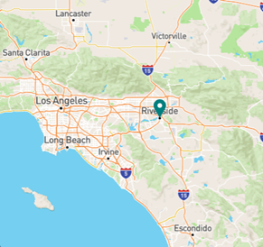 Map of Riverside County