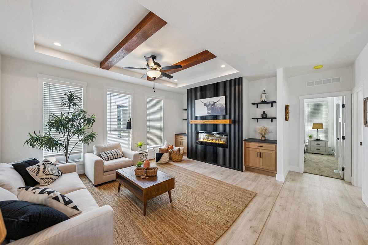 living room space